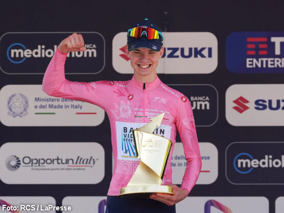 Jakob Omrzel, Giro Next Gen Winner, to Join Gran Canaria 365